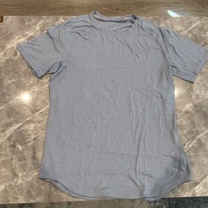lululemon athletica Heathered Blue Long Sleeve Shirt